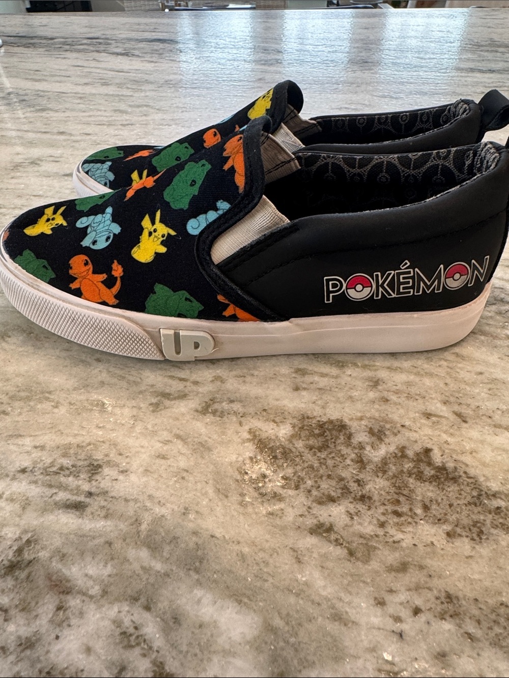 Pokémon‎ Ground Up Slip On Boys 2 Canvas Sneakers Summer Play Shoes Pikachu